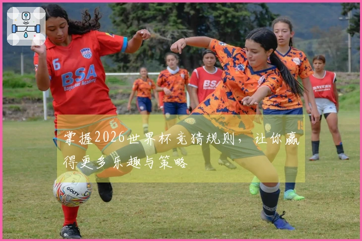 掌握2026世界杯竞猜规则，让你赢得更多乐趣与策略